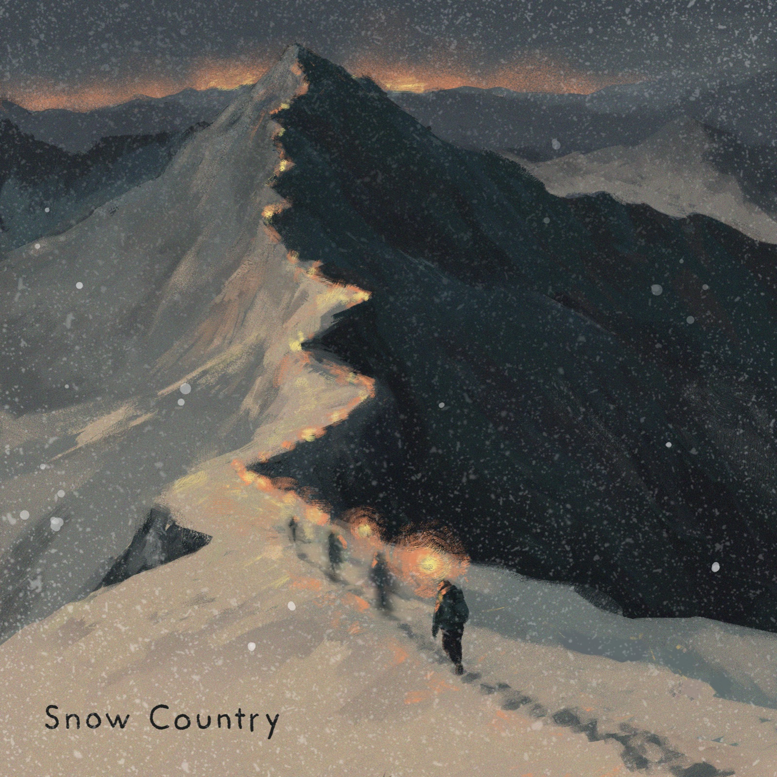 Snow Country — We Disappear, cover artwork